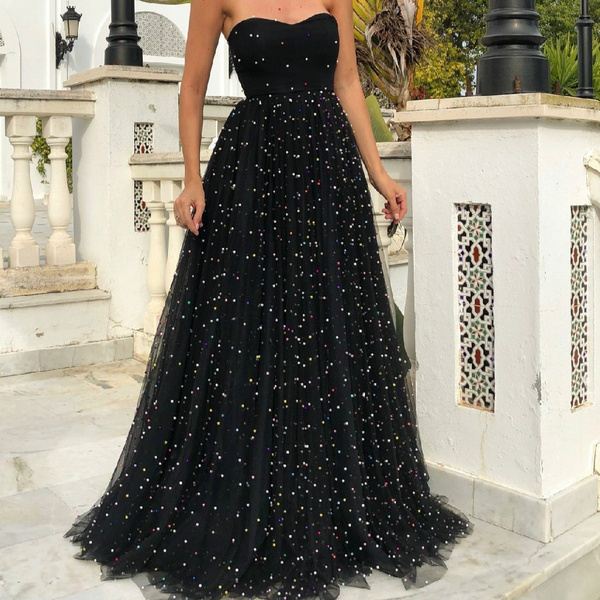 Black and best sale gold sexy dresses