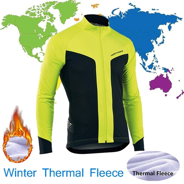 winter thermal fleece cycling