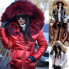 Shorts, fur, Winter, fur collar