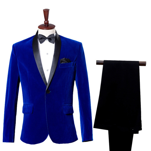Amazon.com: Men Purple Suede Suit Male Slim Velvet Blazer Business Blazers  Groom's Wedding Dress Solid Jacket Clothing s1 Green8 XS : Clothing, Shoes  & Jewelry