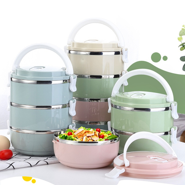 304 Stainless Steel Household Portable Insulated Lunch Container