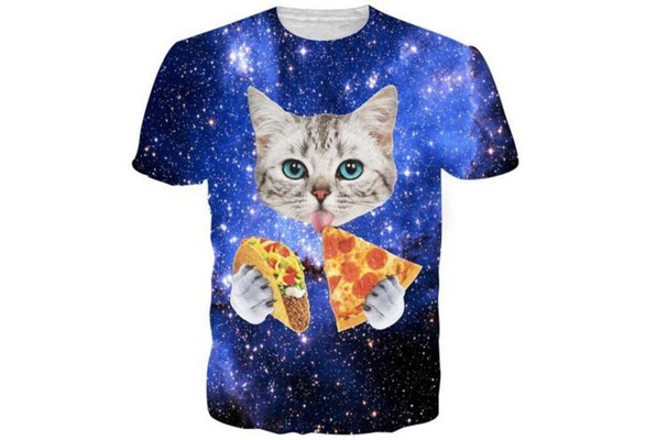 Galaxy cat t sales shirt