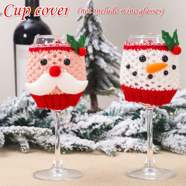 Holiday Wine Glass  Wine glass decor, Wine glass, Large wine glass