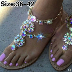 Summer, Flip Flops, Sandals, Plus Size
