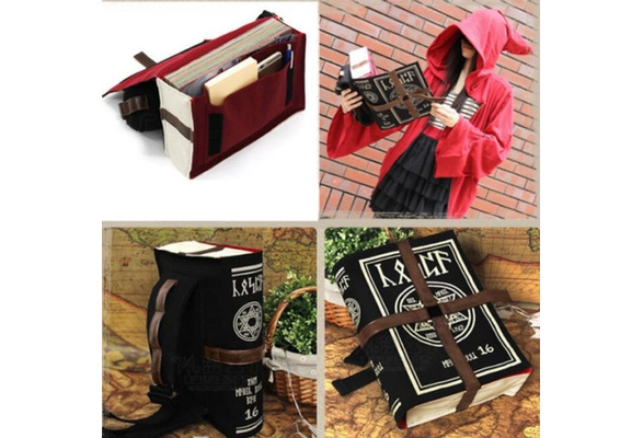 Book shaped messenger bag sale