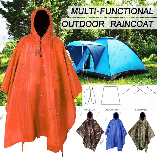 Camping Fishing Motorcycle Rain Poncho 