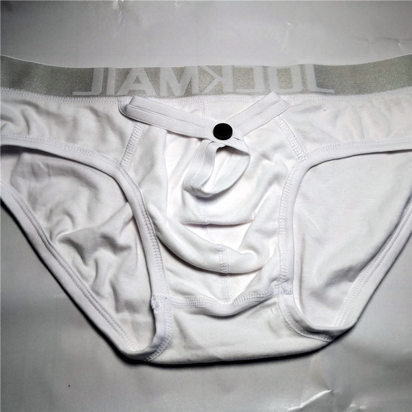 New Cotton Sexy Underwear Man Brief U Convex Mens Panties Low