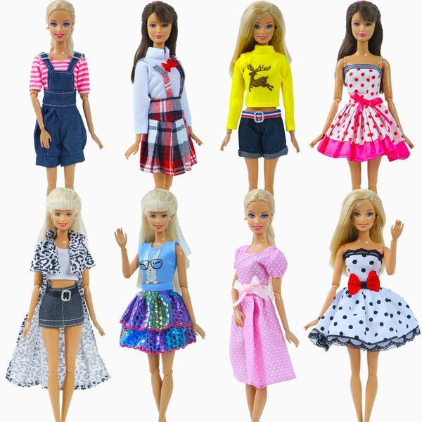 Handmade Dresses Barbie Doll Clothes 