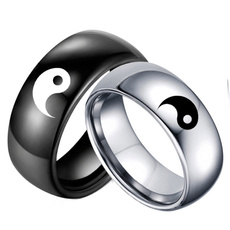 Couple Rings, men_rings, Women Ring, titanium