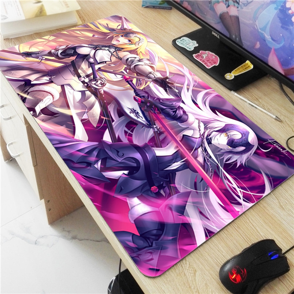 Fate/Grand Order Jeanne d'Arc Anime XLarge Mouse Pad Mat Game Playmat Keyboard V 