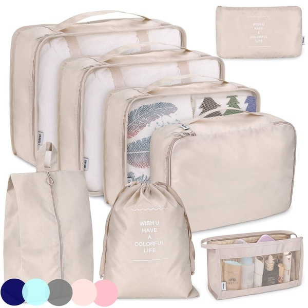 Suitcase store clothes organizer