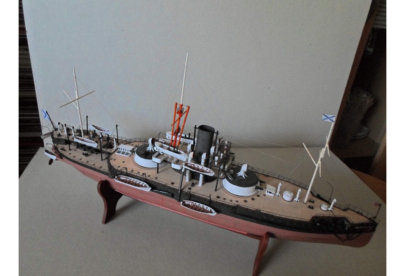 A war Russia pelles waite battleship Paper Model Kit 
