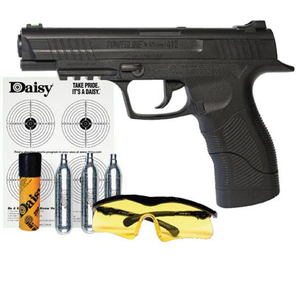 Daisy Powerline 4408 BB Pellet CO2 Semi-Auto Pistol Kit for sale online 