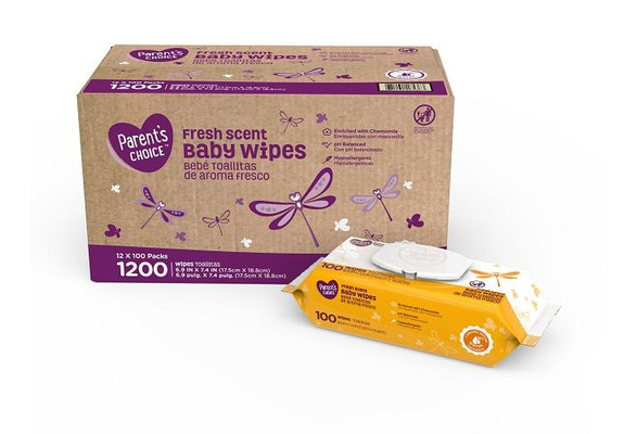 Parent's choice sale wipes 1200