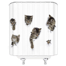 cute, Polyester, Bathroom Accessories, Funny