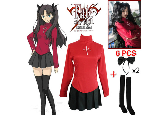 Tohsaka Rin Halloween Cosplay Costume Fate Stay Night Rin Tohsaka