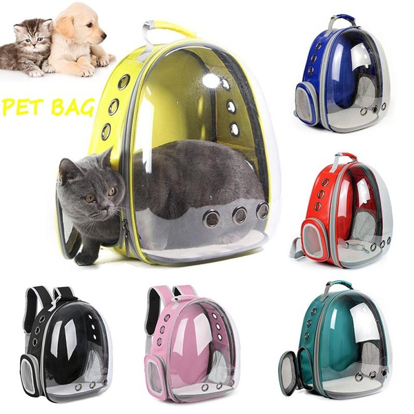 Cat Backpack Carrier Bubble Bag, Transparent Space Capsule Pet