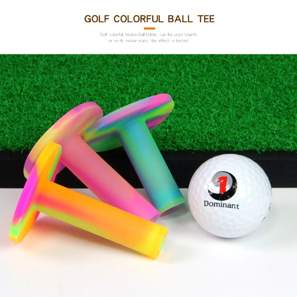 1Pcs Golf Tees Plastic Holder Training Aids Practice Golf Ball Holder Tee Accessories Beginner