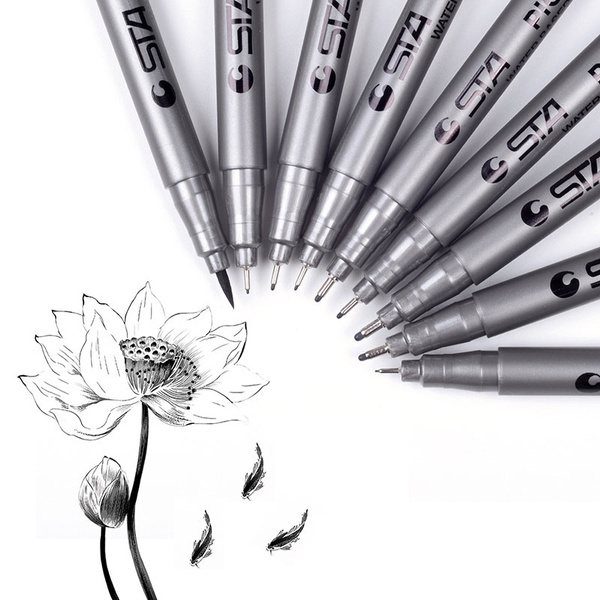 waterproof drawing pen fine line art