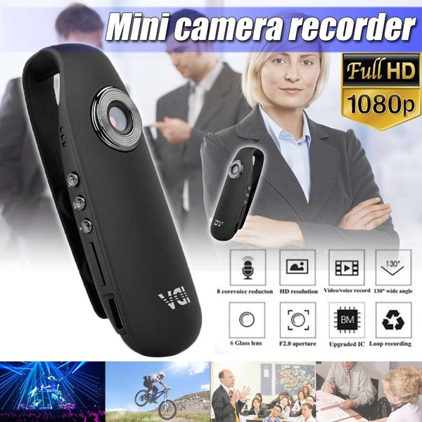Newly IDV007 Full HD 1080P Mini DV Camera Dash Cam Wearable Body Bike H