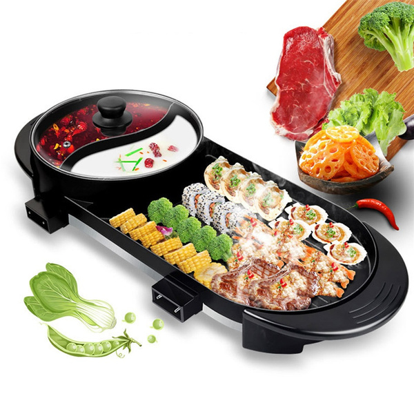 Household Electric Grill, Electric Grill Hot Pot