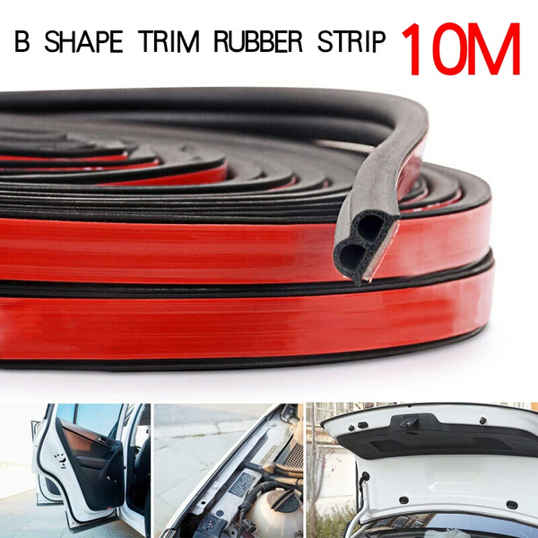 10M B-Shape Type High Protective Auto Car Door Edge Rubber Seal Strip ...