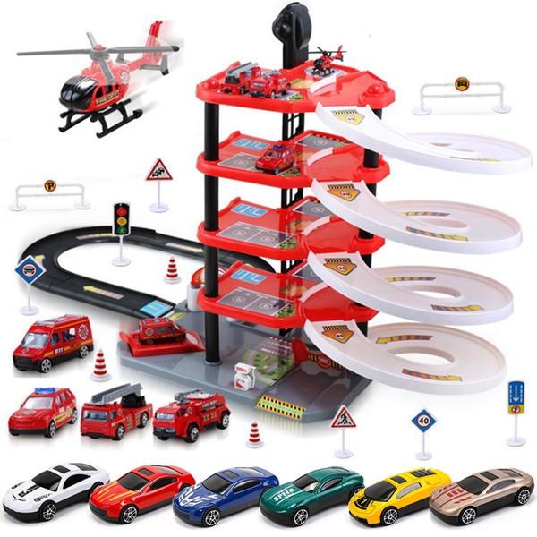 car and helicopter toy