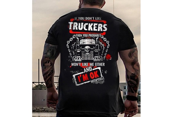 Truck Driver Gifts For Men Trucker Truckers Drivers Gift T-shirt - Olashirt