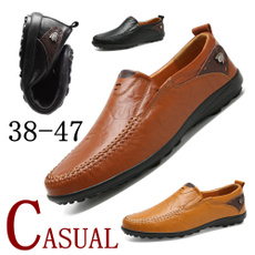 casual shoes, leather shoes, lazyshoe, leather