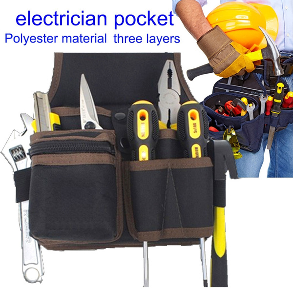 Large Electrician Tool Bag Organizer