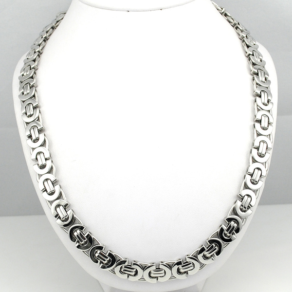 Fashion Mens Stainless Steel Necklace 