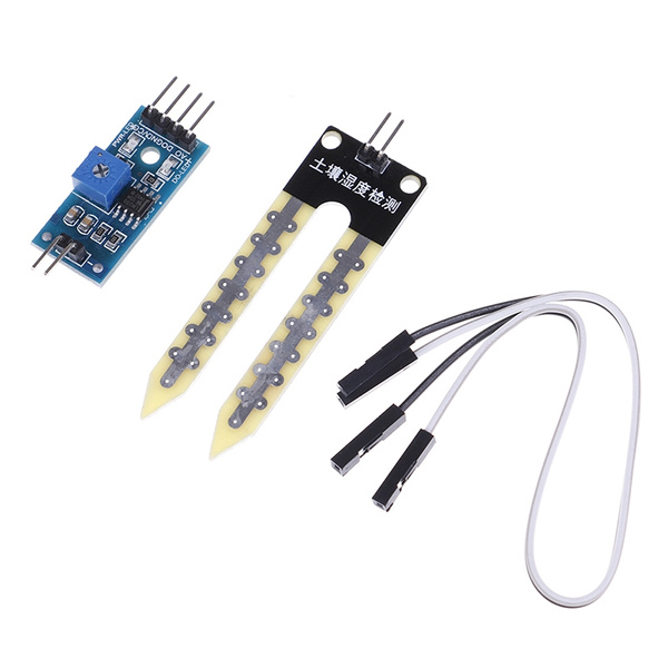 Arduino w/Dupont Wires-Soil Humidity Hygrometer-Moisture Detection Sensor-Module 
