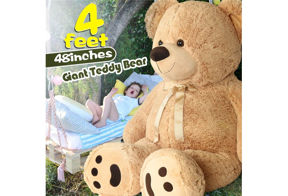Details about   48 inch Big Teddy Bear Cute Giant Stuffed Animals Soft Plush Bear for Girlfriend 