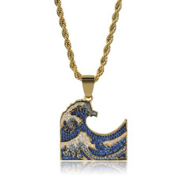 Great hot sale wave necklace