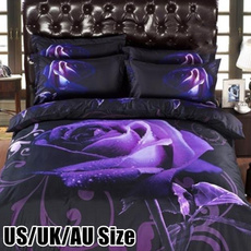 King, Polyester, bedclothe, purple