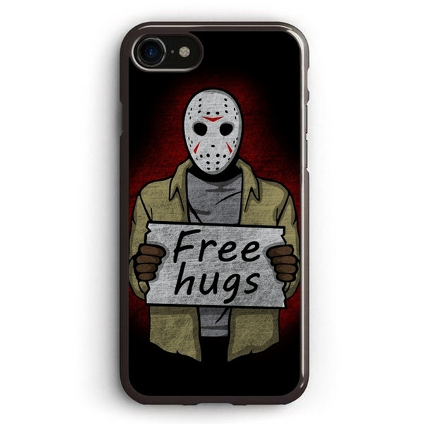 Horror Movie Friday The 13th Jason Voorhees Pattern Phone Case for IPhone  5s 6 6S 7 7 Plus X XR XS MAX Samsung S3 S4 S5 S6 S7 S8 S9 Note8 9 PLUS NOTE