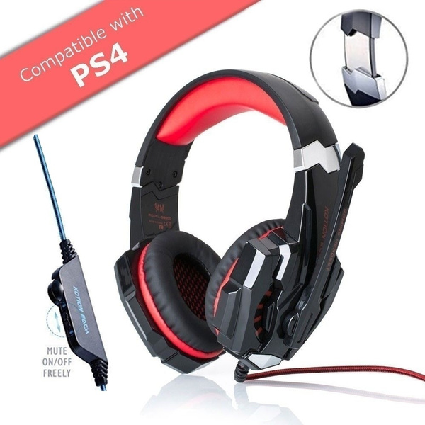 G9000 Gaming Headset 3.5mm Microphone LED Gaming Headset Stereo Headset ...