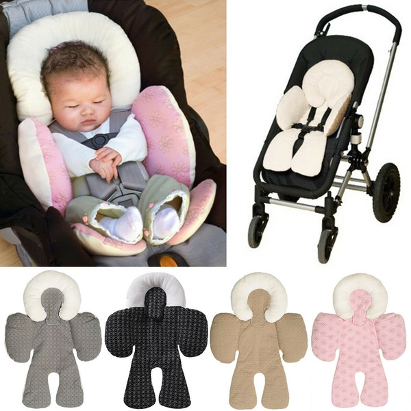 Newborn Baby Car Seat Stroller Cushion Pad Liner Mat Head Body Support Pillow 