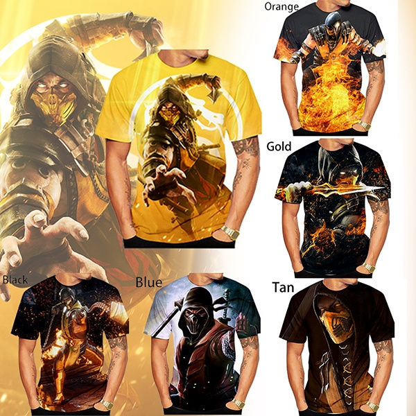 T shirt mortal kombat sales 11