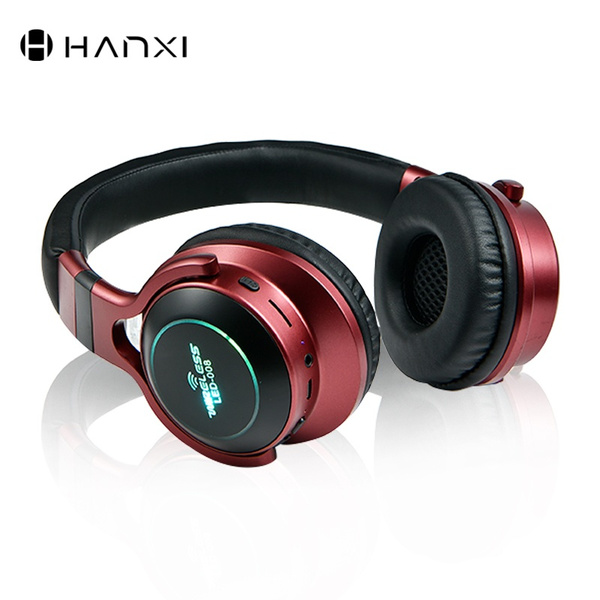 Auriculares Bluetooth inal mbricos con luz LED auriculares