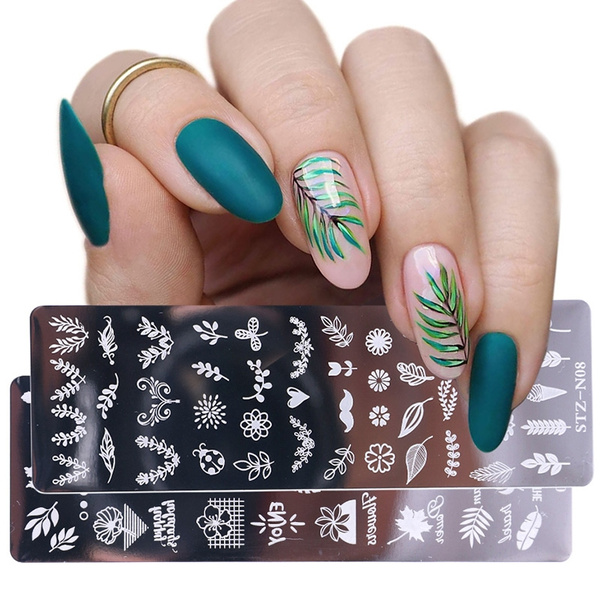 1PC Nail Stamping Plate for Nail Decorations 