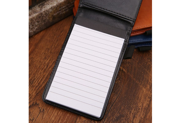 Multifunction Pocket Planner A7 Notebook Small Notepad Note Book Leather Cover