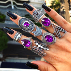 bohemianring, crystal ring, Women Ring, jewelryringforwomen