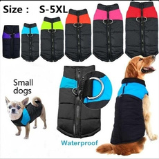 zippervest, dog coat, Winter, Waterproof