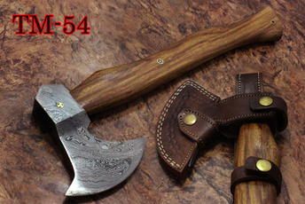 Steel, Head, Moda, damascusknife