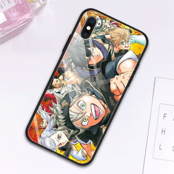 Black Clover Asta cell phone case cover for iphone 5 5s SE 6 6S Plus 7 plus 8 plus X Xr Xs max 11 pro max Samsung galaxy S4 S5 S6 S7 edge S8 S9 S10 ...