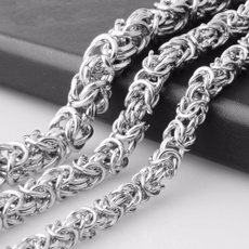 Steel, 8MM, Chain Necklace, necklaces for men