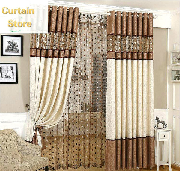 1 Panel Luxury Curtains Bird Nest, Luxury Curtains For Living Room