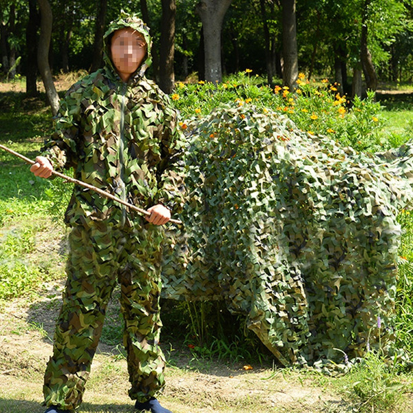 Camo Jungle Sniper Ghillie Suit New 