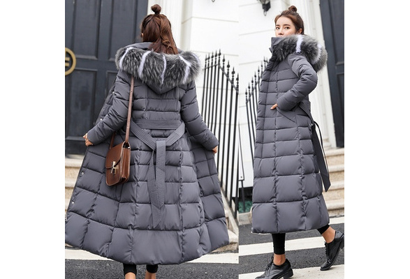 Women Winter Jacket Cotton Thicken Ladies Coat Long Coats Parka